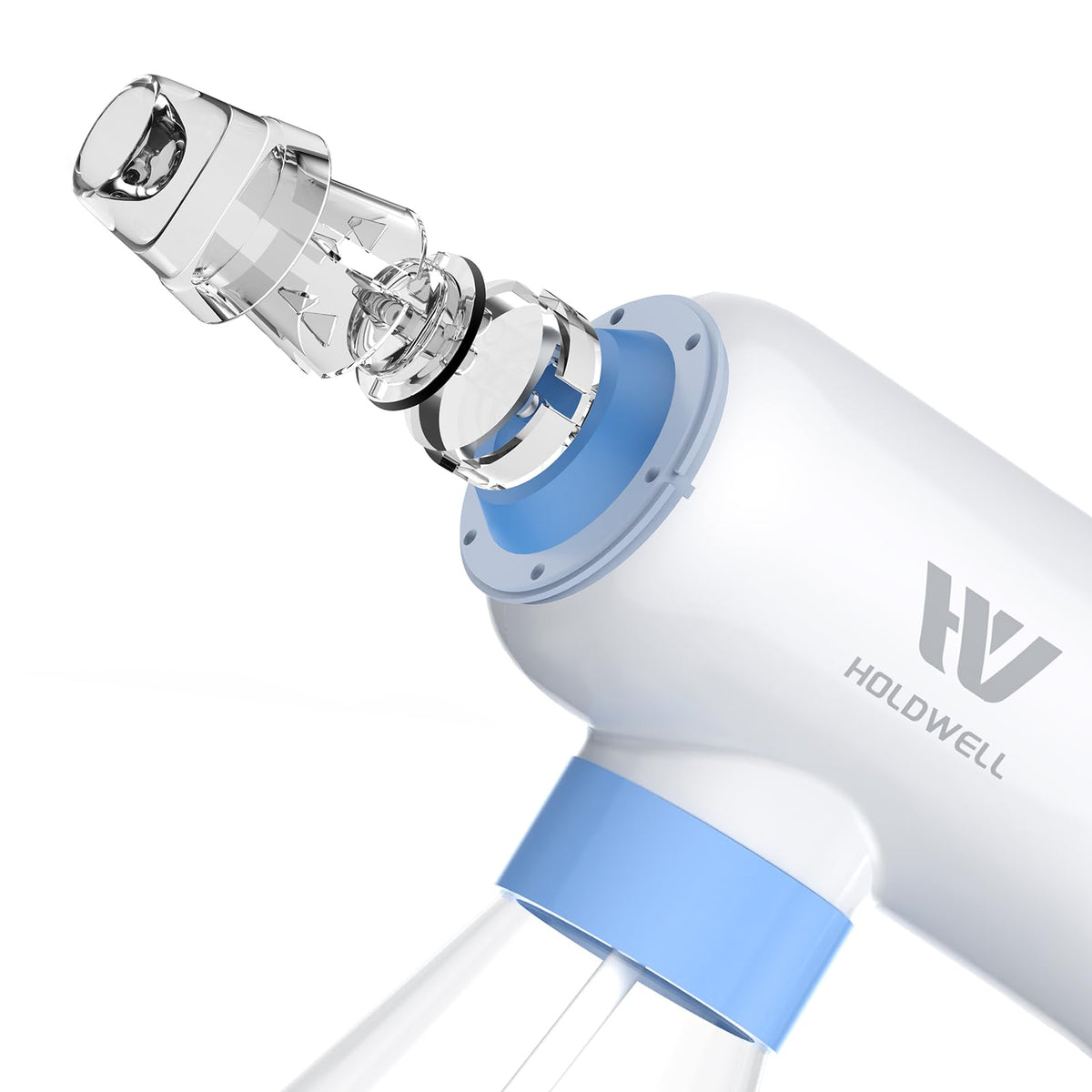 HOLDWELL Mini Fogger cordless design enables quick, precise cleaning across surfaces.