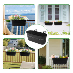 Holensun four-piece set enables coordinated balcony gardening for apartments.