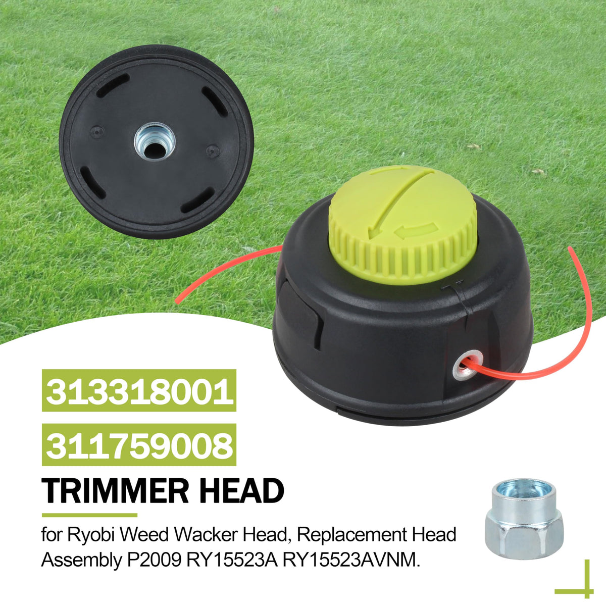 HOLEPU quality trimmer head, built to high standards for professional results.