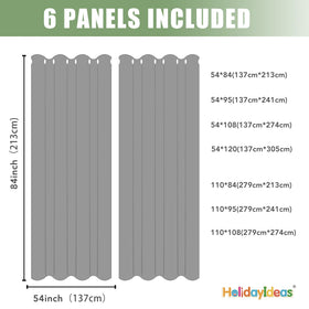HolidayIdeas curtains machine washable for quick refresh