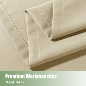 HolidayIdeas outdoor curtains resist sun and rain for lasting comfort