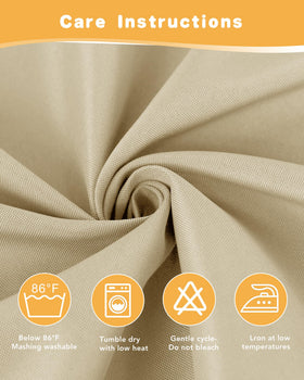 HolidayIdeas weatherproof curtains stand up to wind and rain for lasting use.