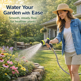 Holldoor extendable length option by joining hoses for longer reach.