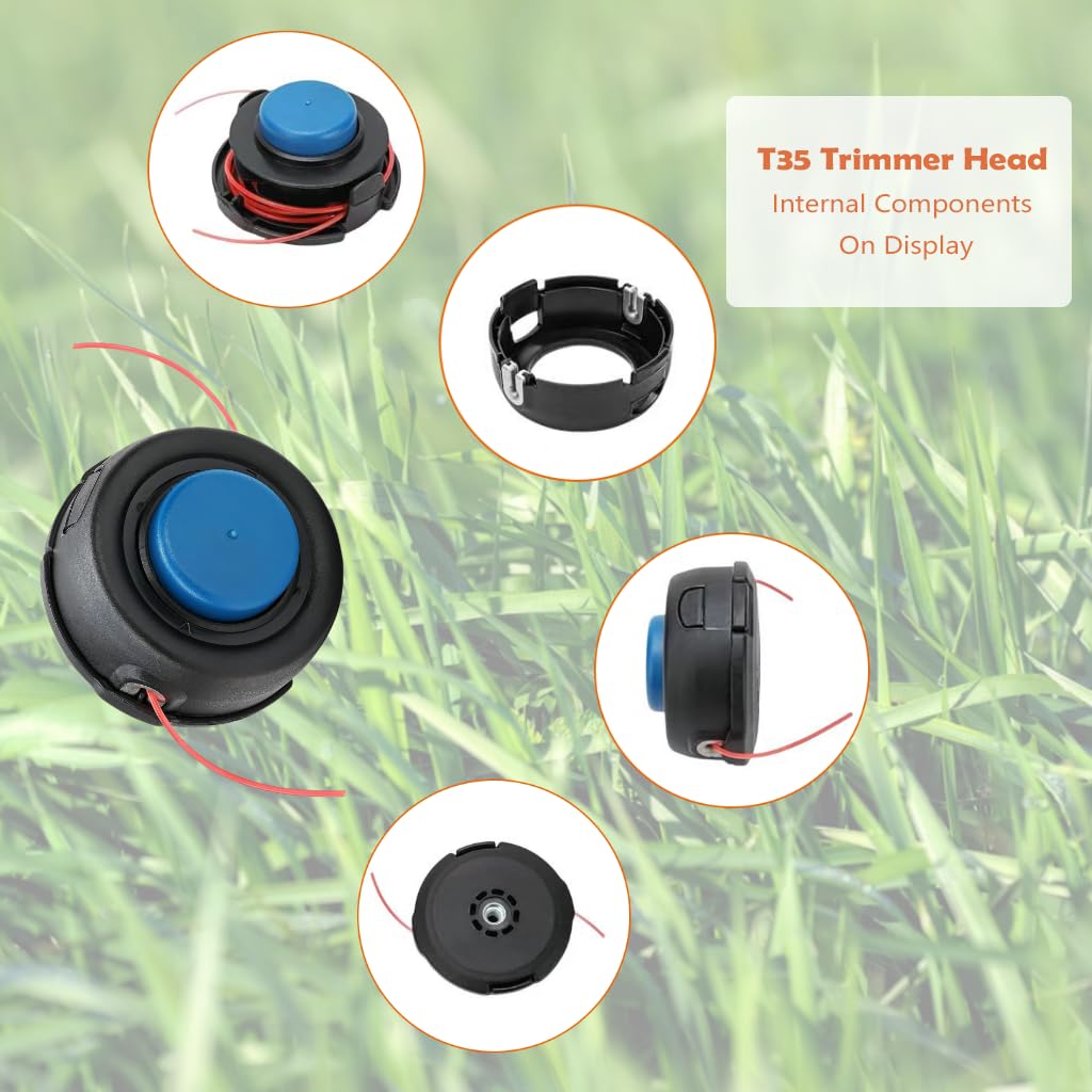 Holmgillick T35 head compatible with 537388101 ensures quick installation.