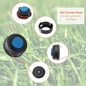 Holmgillick T35 head compatible with 537388101 ensures quick installation.