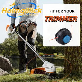 Holmgillick T35 head supports .095-inch line for versatile cutting.
