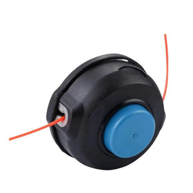 Holmgillick T35 trimmer head in action reduces clogging and jams.