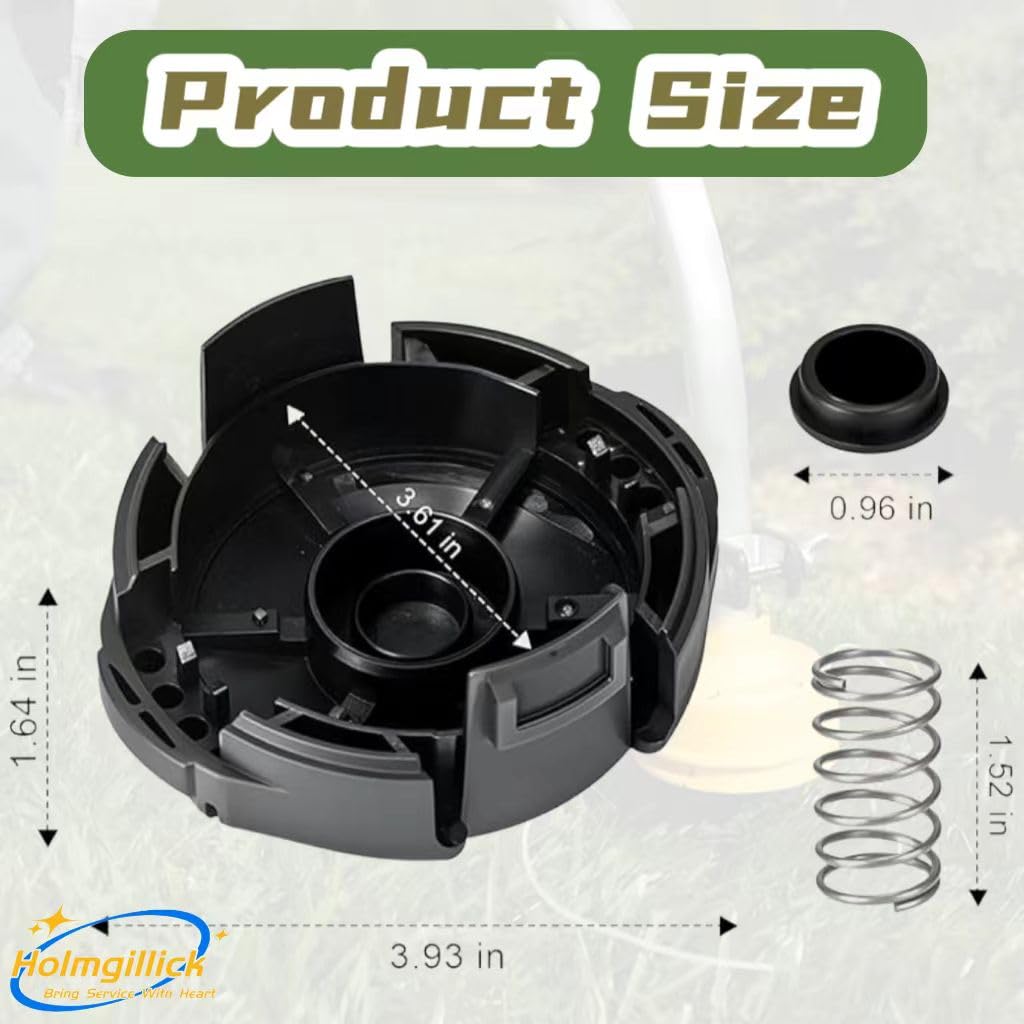 Holmgillick wear cap spool cover detail highlights durability