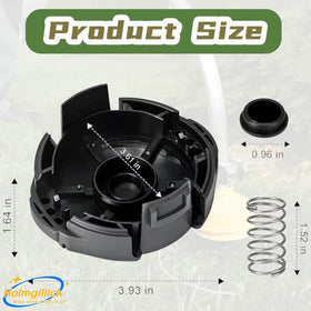 Holmgillick wear cap spool cover detail highlights durability