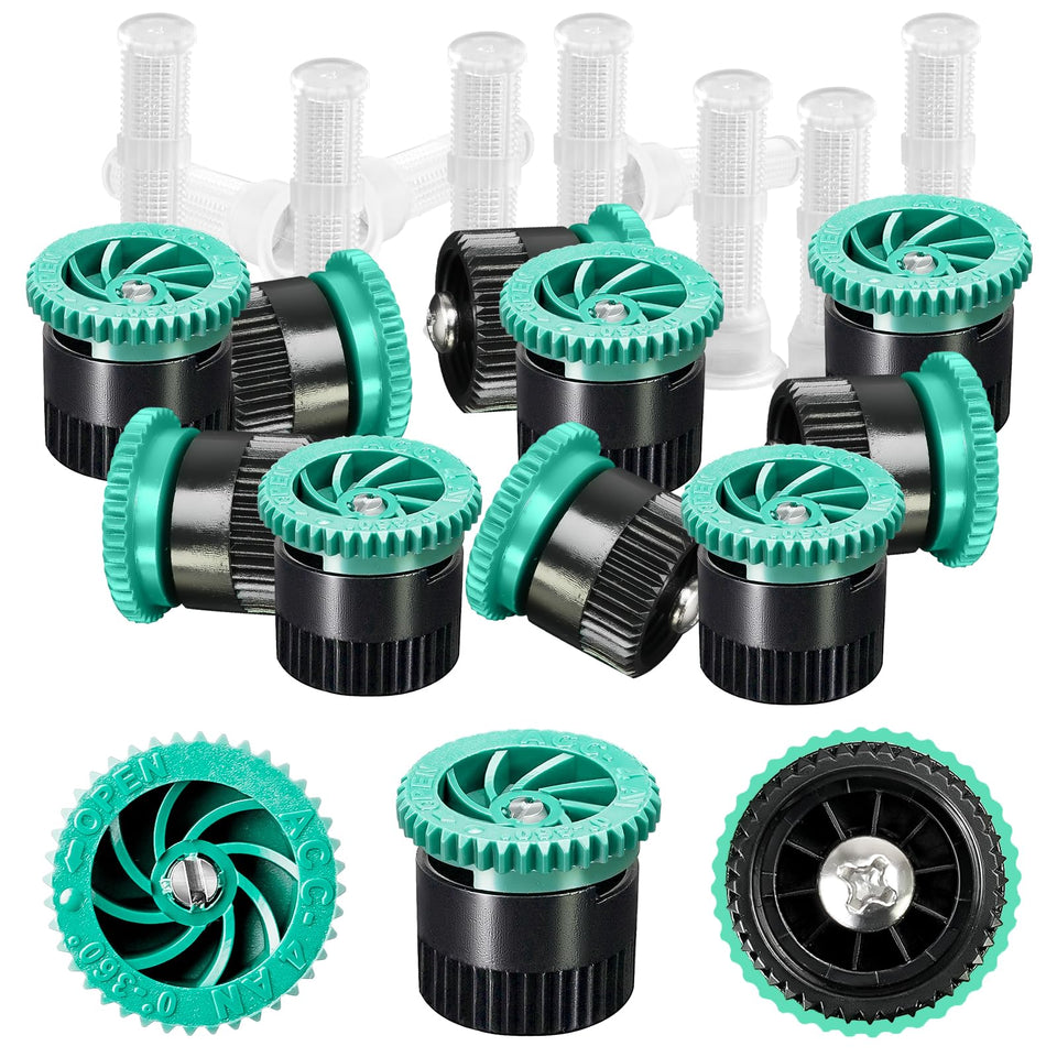 HolyMaji variable arc nozzle 10-piece pack for versatile irrigation coverage.