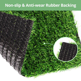 Homaisson reusable grass mat that cleans quickly with soap and water