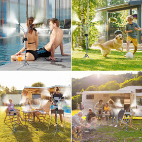 Homasky stainless steel tripod emphasizes sturdy, leak-free stability