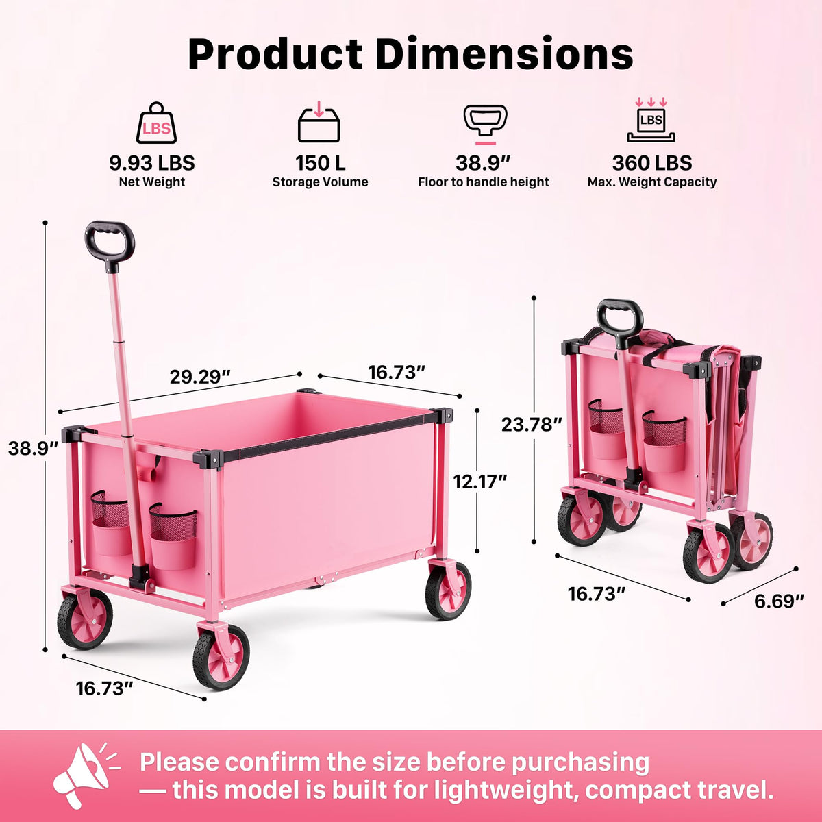 HOMBETTA detachable bag ready for machine washing.