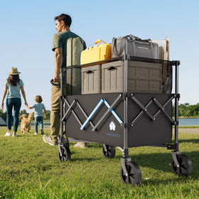HOMBETTA all-terrain wheels with brakes provide stable movement