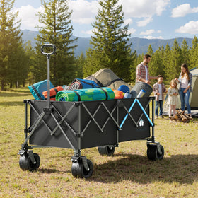 Hombetta wagon compact storage dimensions fit in trunks or closets.
