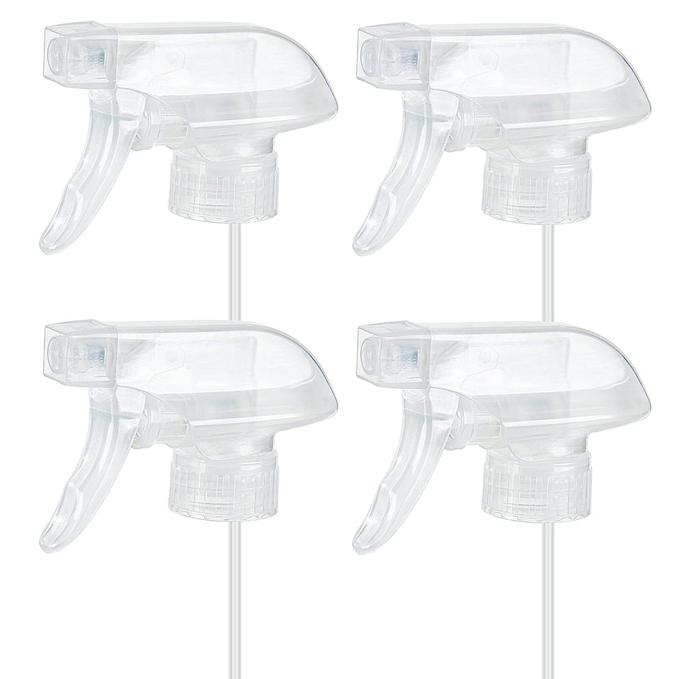 HOMBYS clear trigger sprayer with adjustable mist for precise cleaning.
