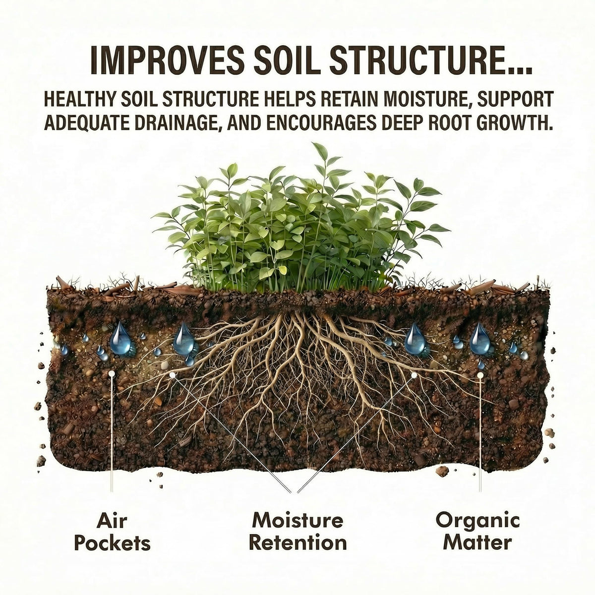 Home and Country USA lawn patch topsoil aids patch repair and lawn rejuvenation.