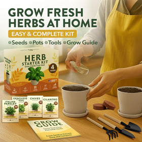HOME GROWN tools set shows complete toolkit for easy trimming and harvest.