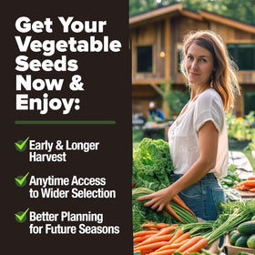 HOME GROWN high-germination guide included to support starting indoors or outdoors.