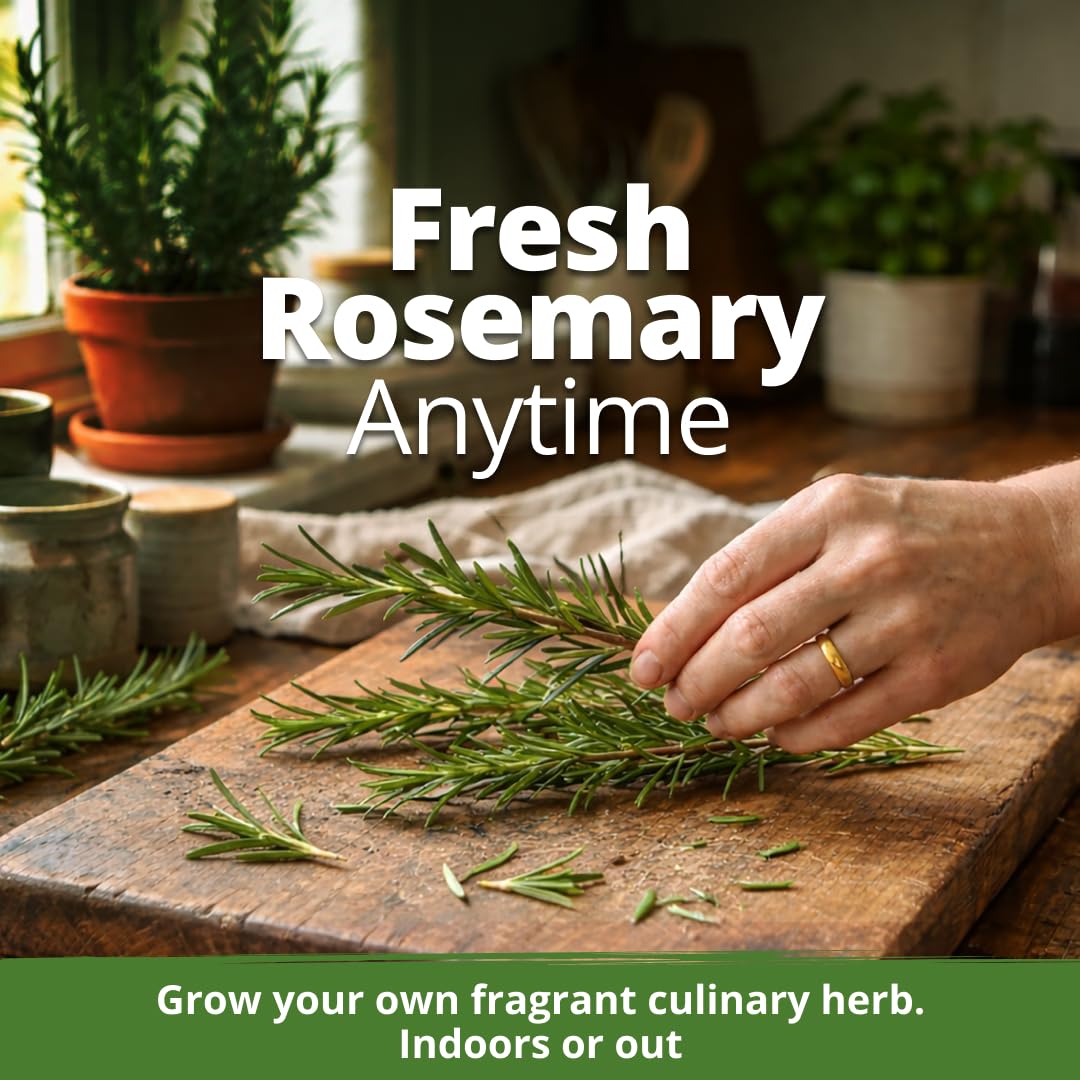 Non-GMO heirloom HOME GROWN rosemary seeds for home garden use