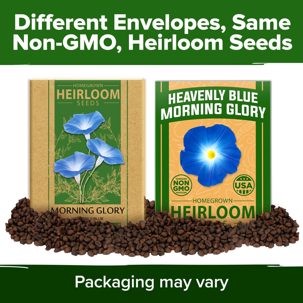 HOME GROWN Soaked 24-hour seeds germinate for quicker startup.