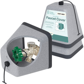 Home Intuition outdoor faucet cover, fully assembled and ready to install.