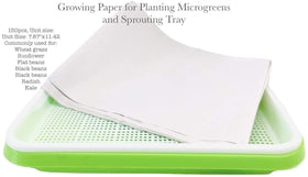 Packaging-ready Home Microgreen germinating paper for convenient indoor gardening