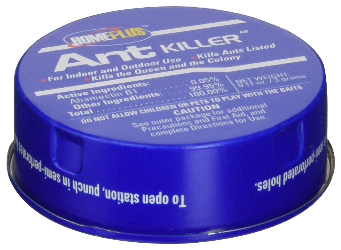 PIC Home Plus Metal Ant Bait Killer 6-pack bait stations for indoor ant control.