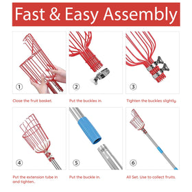 Home-X quality fruit picker supplies reliable harvesting tools.