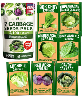 HOME GROWN seven-variety seed pack ready for sowing in your home garden