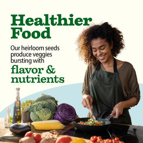HOME GROWN Garden Growing Guide included for beginners and experienced gardeners