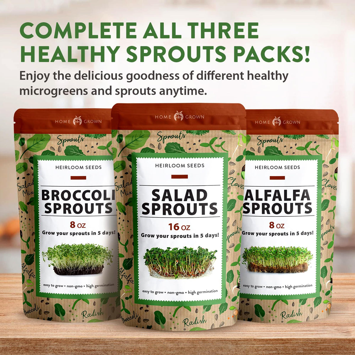 HOME GROWN ideal gift for gardeners and healthy eaters
