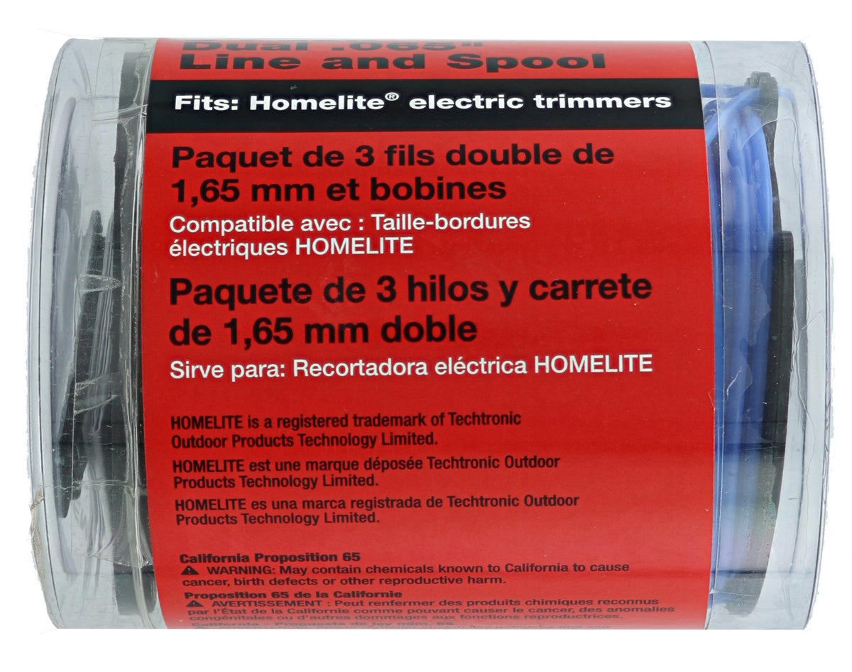 Homelite spool fits UT41112/UT41121 trimmers for easy refills