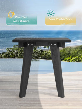 Lightweight design of Homenjoy side table for effortless repositioning.