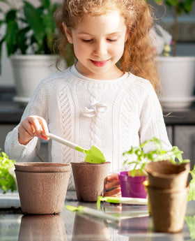 Homenote compostable seed cups crafted from recycled pulp