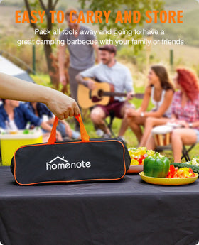 HOMENOTE exclusive recipe card included with the griddle kit for flavor ideas.