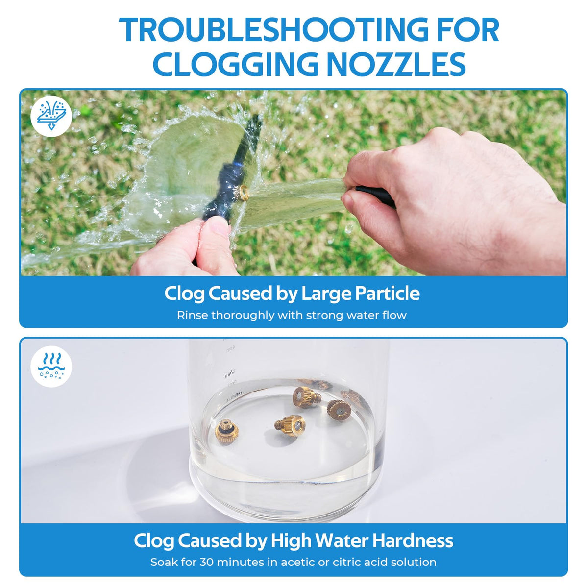 Homenote pre-assembled misting kit simplifies installation