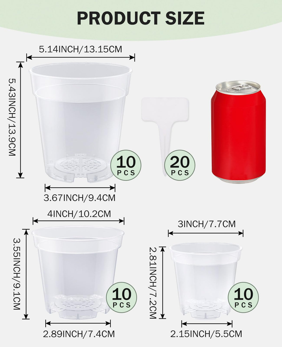 Homenote seed starting kit includes 20 plant labels