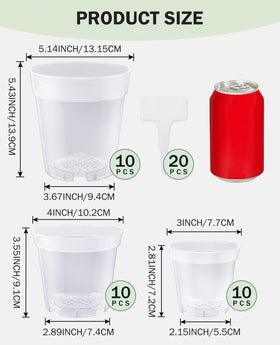 Homenote seed starting kit includes 20 plant labels