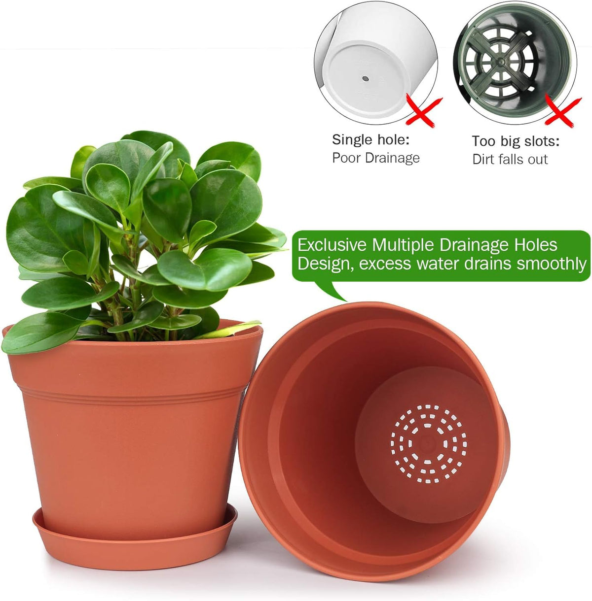 Homenote window-sill plant pot ideal for compact spaces.