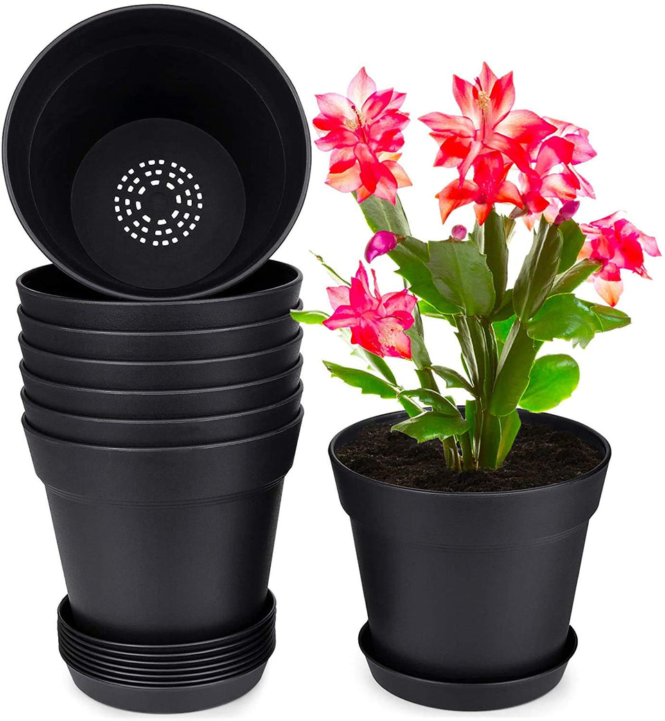 Homenote pots 7.5-inch opening top view, ideal for indoor planting