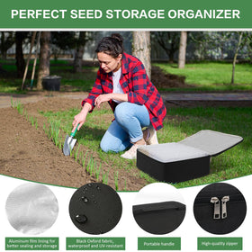 HomePekite 26-seed containers inside view demonstrates generous storage