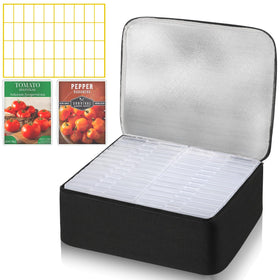 HomePekite garden storage setup showcasing versatile seed and small item storage