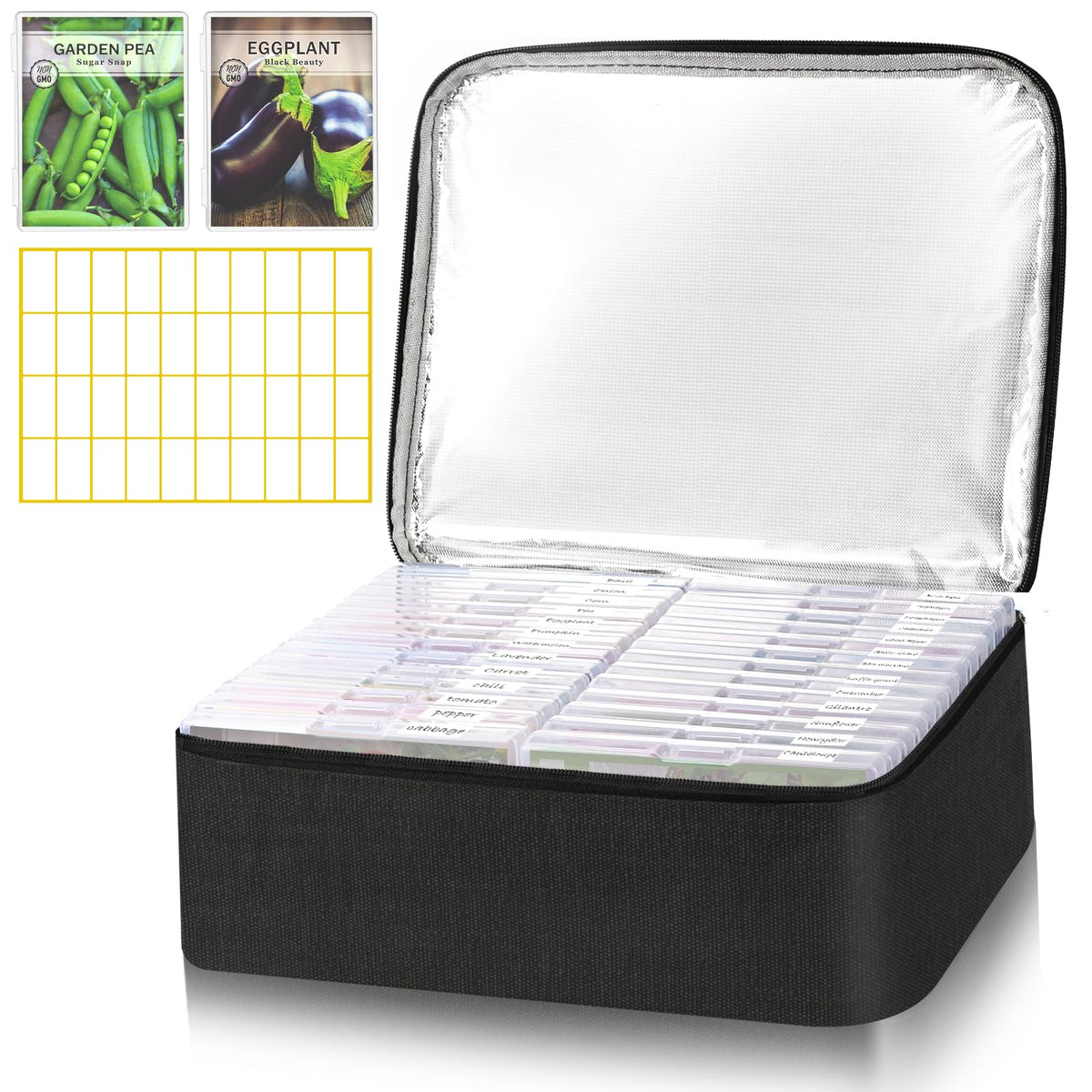 HomePekite gift-ready seed organizer presented as a thoughtful gardening gift