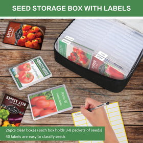 HomePekite insulated bag closeup highlighting moisture protection for seeds