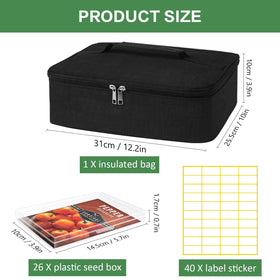 HomePekite transparent containers enable quick identification and efficient sorting
