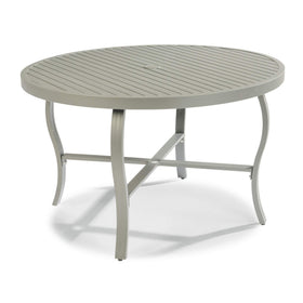 Homestyles Captiva 48-inch round table top with slats for fast drainage