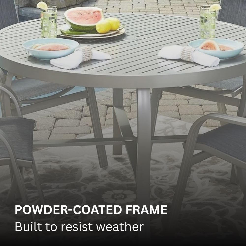 Homestyles Captiva nylon glides protect floors and keep table steady