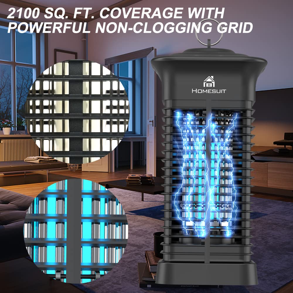 Homesuit Bug Zapper 2100 sq ft coverage suits backyards and patios