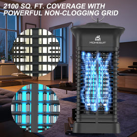 Homesuit Bug Zapper 2100 sq ft coverage suits backyards and patios